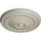 Ekena Millwork Reece Ceiling Medallion (Fits Canopies up to 2 3/8"), 12"OD x 1 3/4"P, Pot of Cream Crackle CM12REPCC - alternate 4